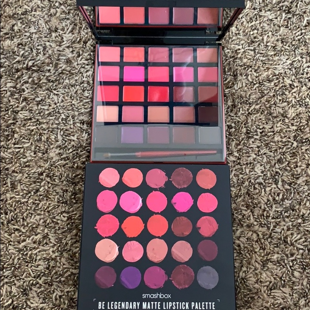 Smashbox be legendary matte lipstick palette